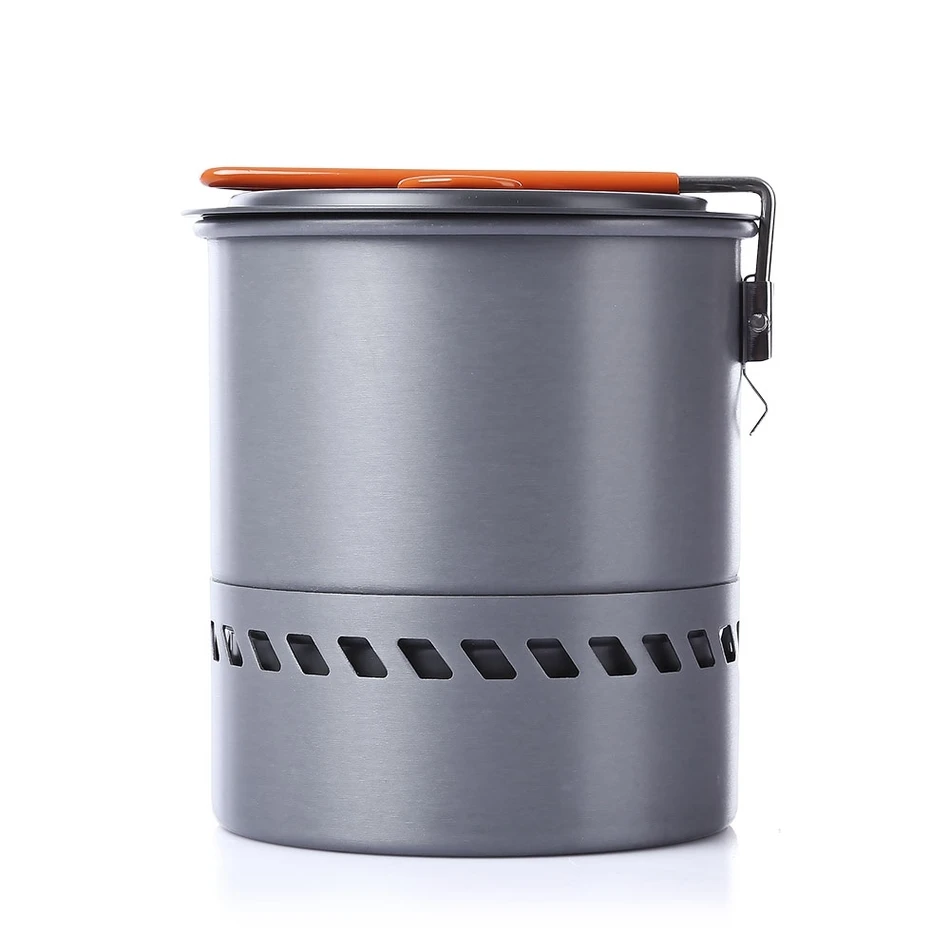 Булин портативный алюминиевый открытый горшок Сковорода кухонная посуда