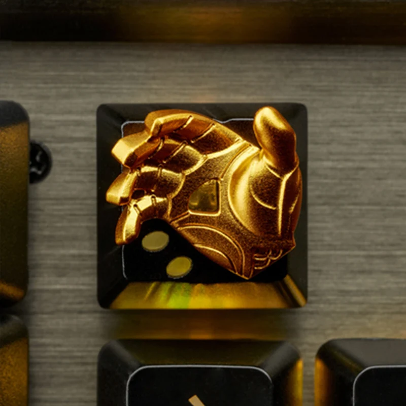 DOTA2 нож Дракон Сердце Бабочка подсветка 3D металлические клавиши на клавиатуру