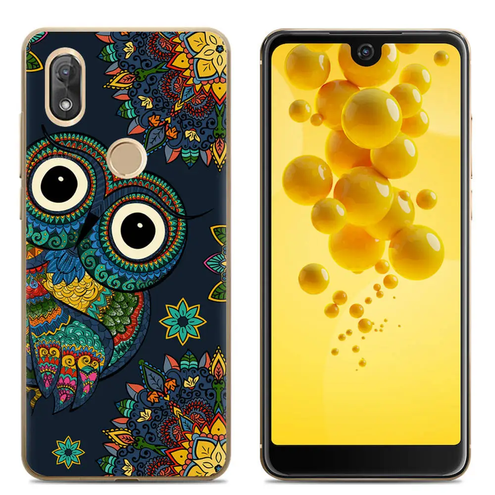 Чехол для телефона для Wiko View 2/View 2 Pro/View Go/View Max милый мультяшный высококачественный мягкий чехол из ТПУ силикона