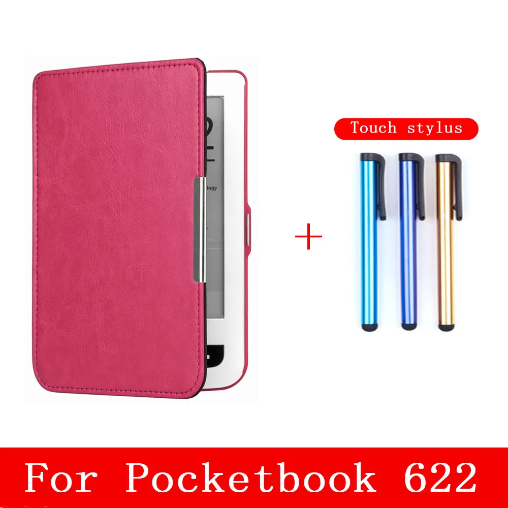 11 Защитный чехол для Pocketbook 623 622 планшет Pocketbook электронная книга Водонепроницаемый Чехол нескользящая оболочка сенсорный экран Стилус - Цвет: 11