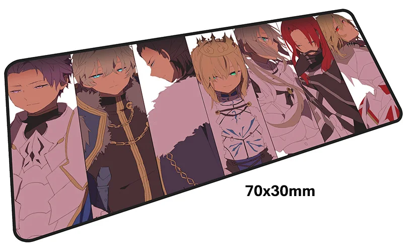 Fate Saber Коврик для мыши геймер 700x300 мм notbook коврик для мыши большой игровой коврик для мыши большой подарок на день рождения Коврик Для Мыши Компьютерный стол padmouse