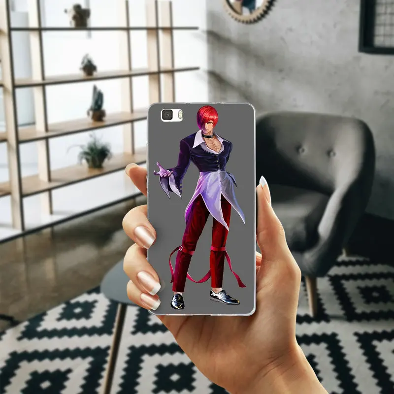 Король бойцов Иори Ягами мягкие чехлы для мобильных телефонов huawei P8 P9 P10 P20 Lite Smart