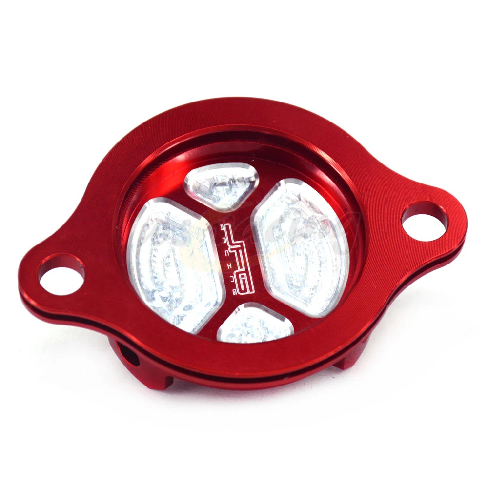Крышка масляного фильтра CNC для мотоцикла HONDA CRF250R CRF 250 R 2004 2005 2006 2007 2008 CRF250X 250X 2009