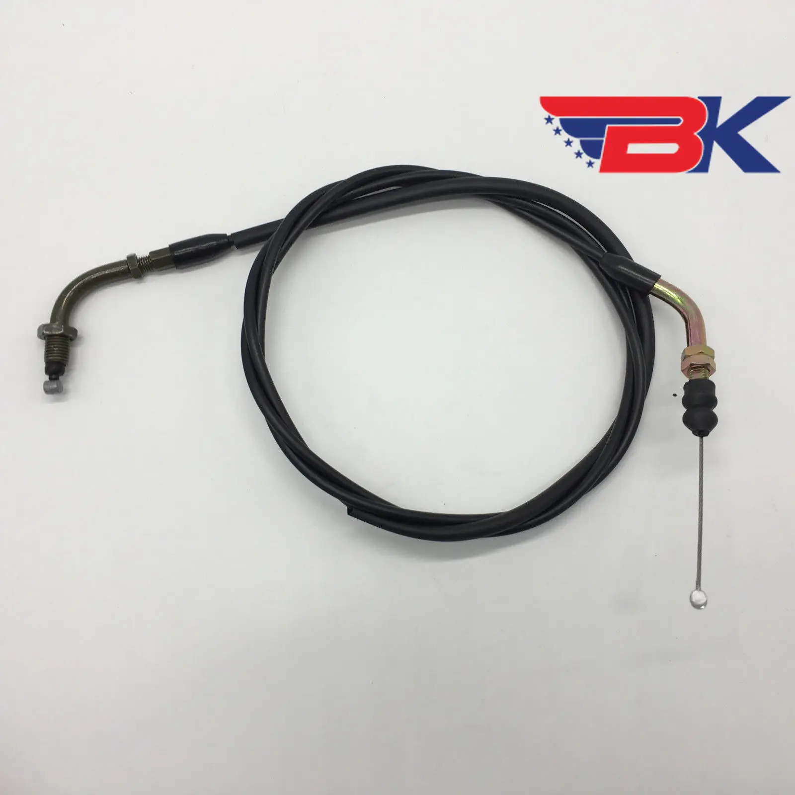 

Throttle Cable Gas Cable 78" Double Elbow Style GY6 125CC Chinese Scooter Jonway