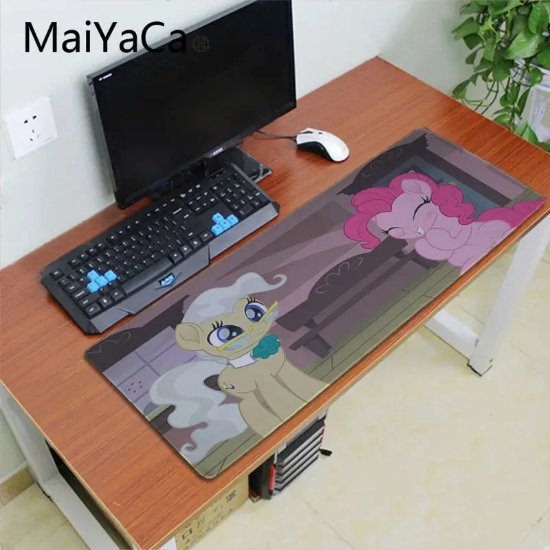 Игровой мягкий коврик для мыши Maiyaca с маленьким пони Офисная мышь игровой ПК