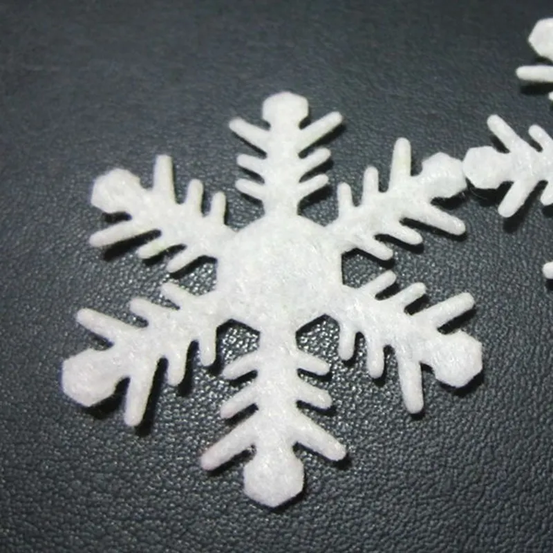 

Snowflake Appliques 30pcs 38mm Wedding Christmas Decoration DIY Craft A045