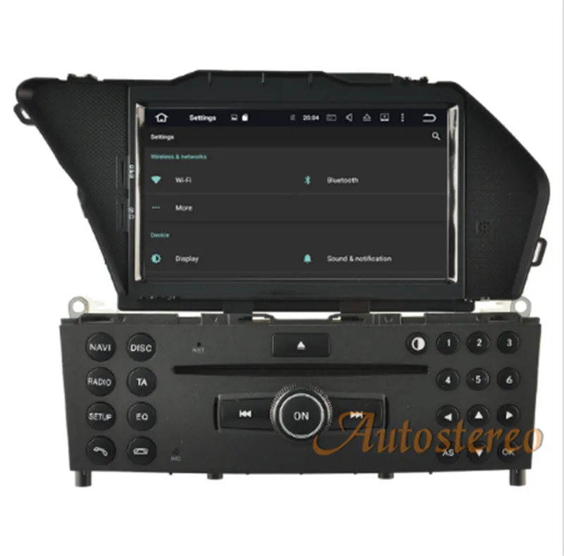Android 9,0 автомобильный dvd-плеер gps-навигация, радио, стерео для BENZ GLK 2008-2010 HD Satnav мультимедиа CD радио