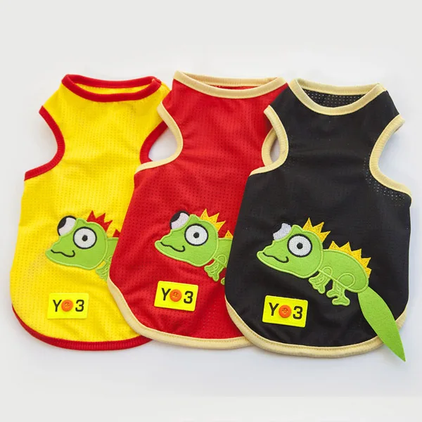 Костюмы и рубашки для щенков Одежда собак худи пальто Забавный костюм летняя