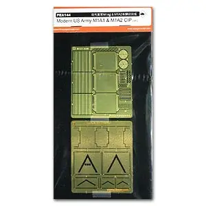 KNL HOBBY Voyager Model PEA144 M1A1 / 2 Abrams main battle tank with the enemy identification plate metal etching pieces | Игрушки и
