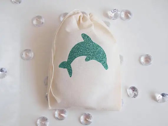 Блестящие свадебные чехлы с изображением Русалочки под морем для дня рождения и