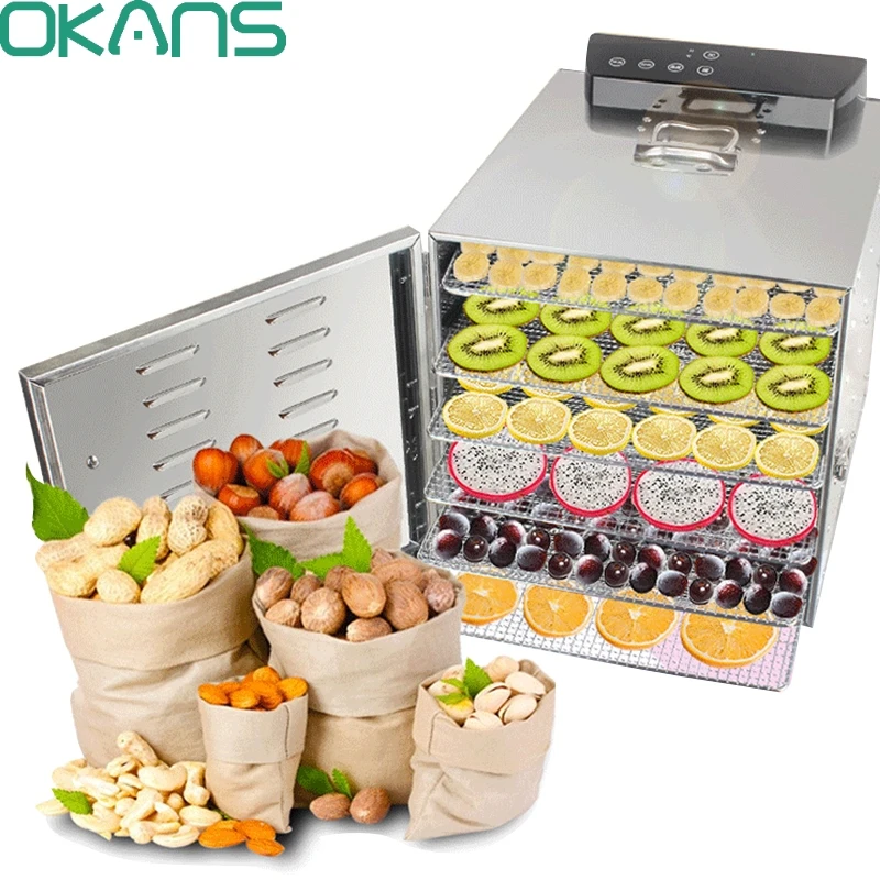 Сушилка из нержавеющей стали для фруктов 6 лотков|Детали инструментов| |