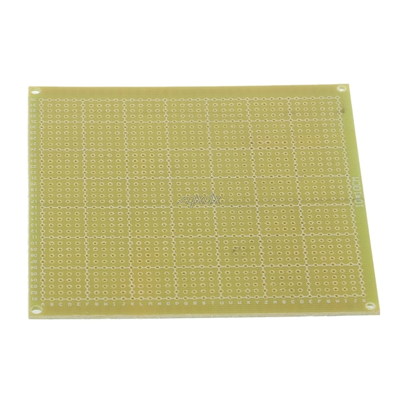 10x10 см Односторонний Прототип PCB Луженая DIY универсальная FR4 печатная плата