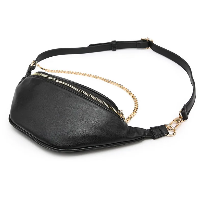 Gradosoo Fashion Waist Pack For Women Fanny Casual Chain Chest Bag Male Money Belt New Travel Mobile Phone Bags A027 | Багаж и сумки