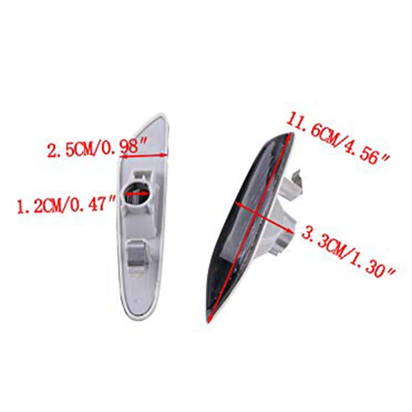 2 шт. автомобильная панель свет боковой сигнал поворота для Bmw E90 E91 E92 E93 2006 2007 2008 2009
