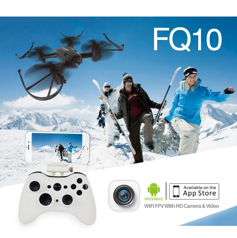 

FQ777 FQ10 Wi-Fi Дрон с камерой 720P RTF 6-осевой гироскоп RC Квадрокоптер 2,4 ГГц мини карманный Дрон FPV Радиоуправляемый вертолет F18047