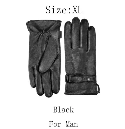 Men XL Оригинальные xiaomi Mijia Youpin мужские/wo мужские перчатки из овчины с сенсорным экраном из испанского сырья для xiaomi комплекты умного дома - Цвет: Men XL