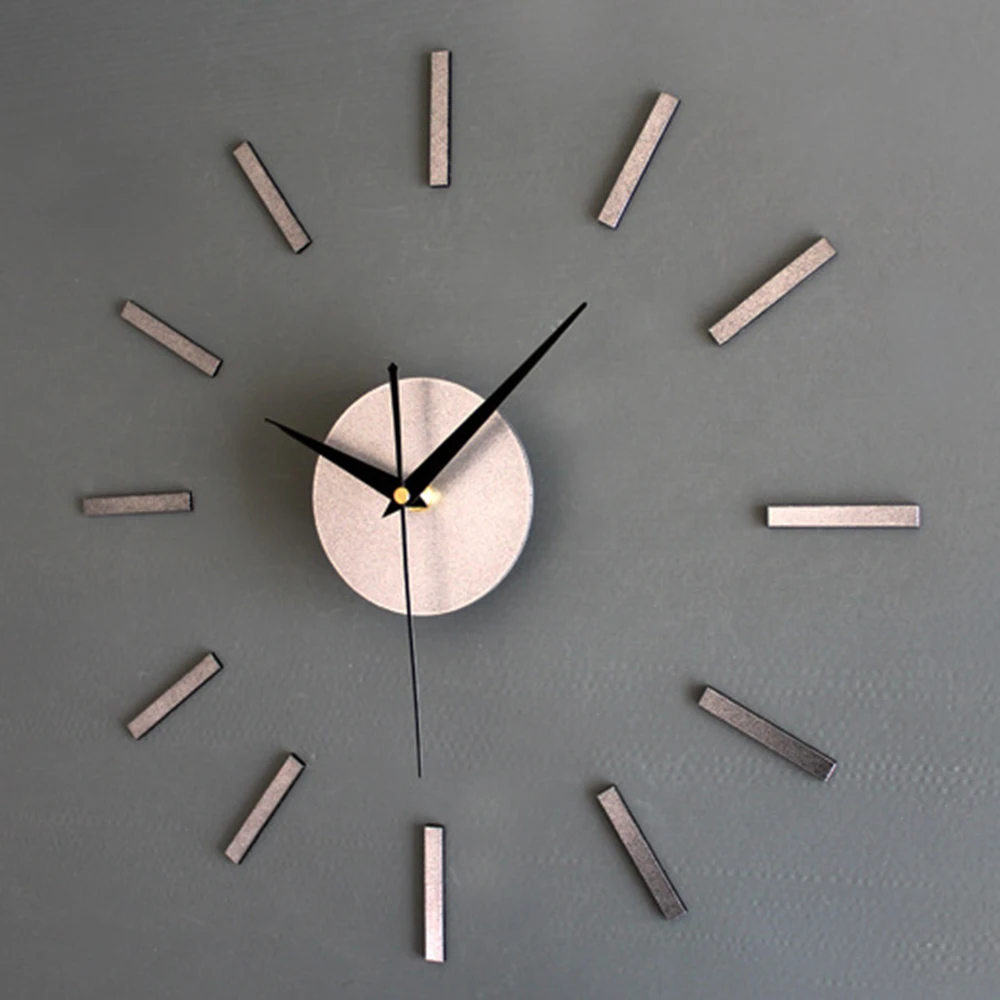 3D DIY домашний декор кварцевые Diy настенные часы Horloge для гостиной металлические