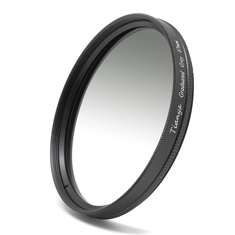 

WTIANYA 55mm GND4 Soft Graduated ND4 0.6 GC-GRAY Soft-Edge Neutral Density Filter 55 mm