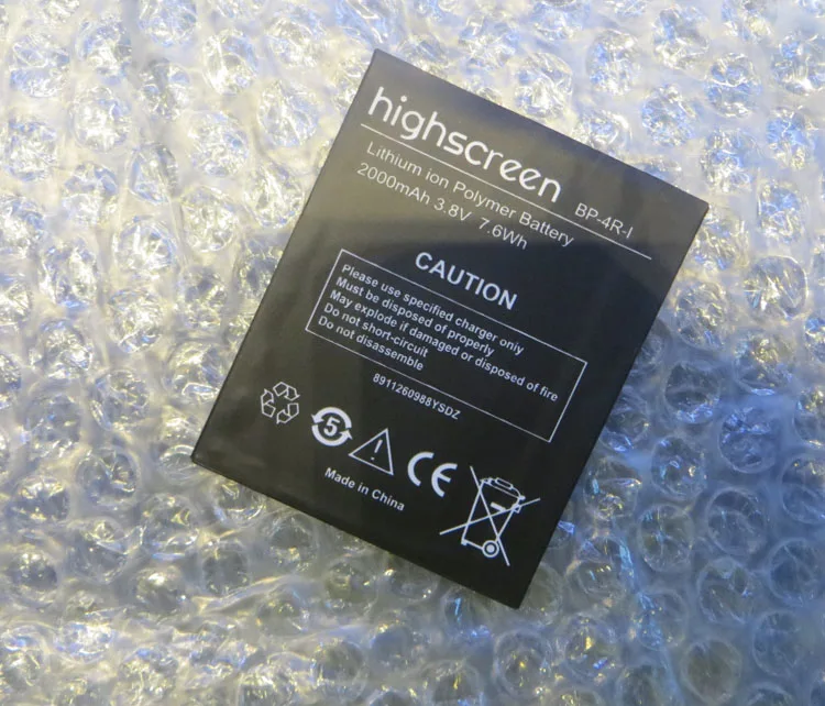 

Highscreen BP-4R-I Battery 2000mAh New mobile phone Accumulator ACCU High Quality