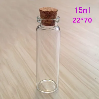 Мини Стеклянная бутылка с пробкой, 3 мл, 5 мл, 7 мл, 8 мл, 10 мл, 12 мл, 15, 20 мл стеклянные банки, в большинство стран мира