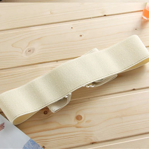 Модный женский пояс с бантом украшенный стразами эластичный wild YD0103002|elastic belt|elastic