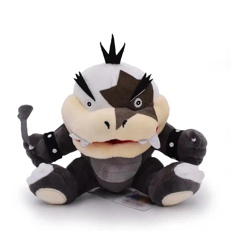 15-28 см Super Mario Broser JR 3D Land Bone Kubah Koopa Dragon Dark Bowser Kamek Waluigi Wario Lemmy Morton Roy Bully плюшевые игрушки - Цвет: Morton