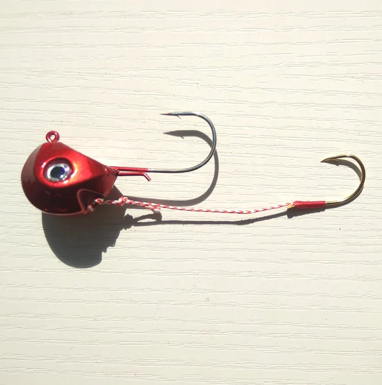 Дизайн 3 шт 100 г/80 г/60 г/40 г слайдер Snapper/Sea bream Bottom jig Jig head с юбкой Свинцовые Приманки из свинца