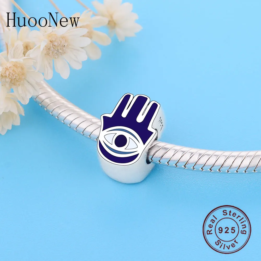 Fit Pandora Амулеты Браслет с подвесками Розовый Синий Зеленый Единорог Пони бусины 925 стерлингового серебра ювелирные изделия подарок Pulsera DIY
