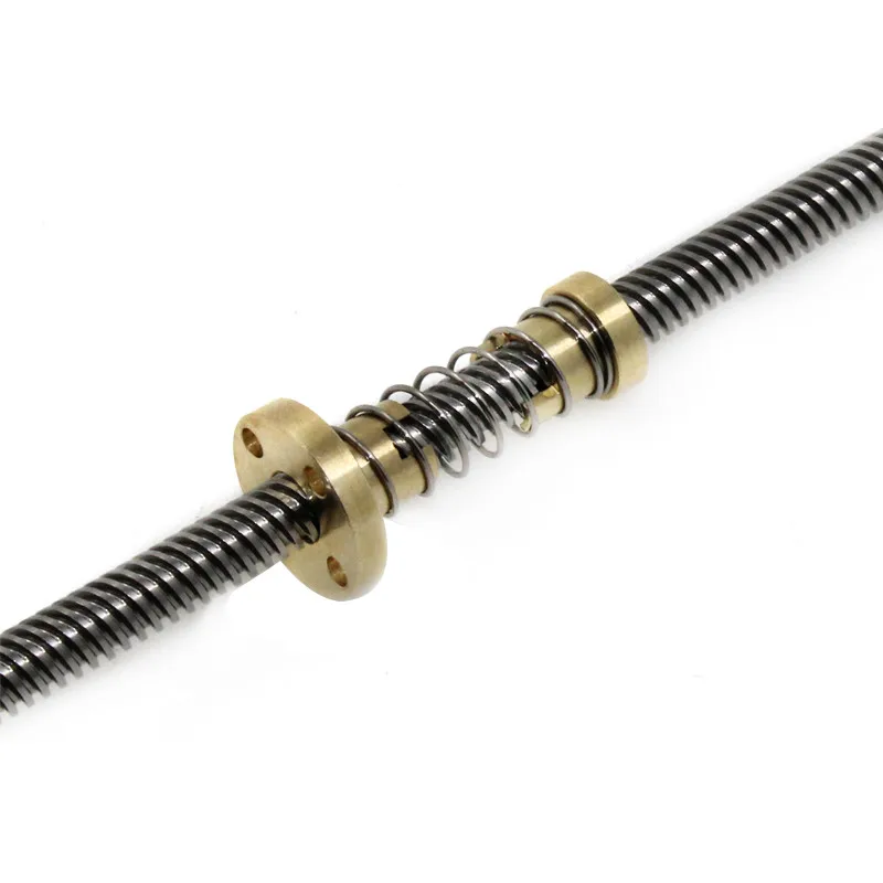 SWMAKER TR8x2/TR8x4/TR8x8/TR8x1/TR8x10/TR8x12/TR8x14 свинцовый Винт против люфтов гайка TR8 устраняющая регулировочная гайка