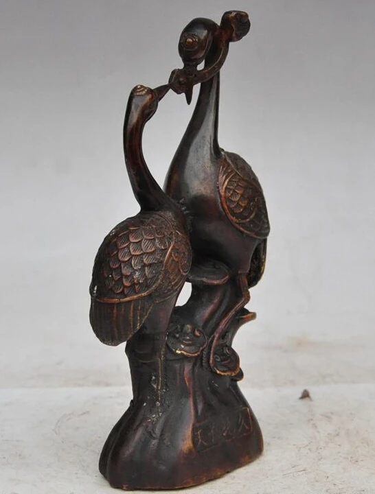 9 &quotКитайский Фэншуй Бронзовая фигурка для привлечения богатства удачливый Ruyi