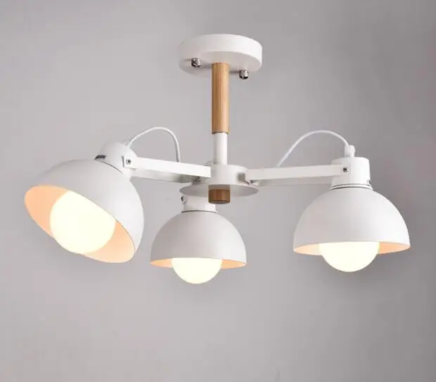 Светодиодные люстры в скандинавском стиле потолочные светильники для гостиной