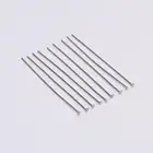 100 шт.лот 18-70 мм из нержавеющей стали с плоской головкой, шпилька, подвесной разъем для DIY ювелирных изделий, фурнитура, аксессуары