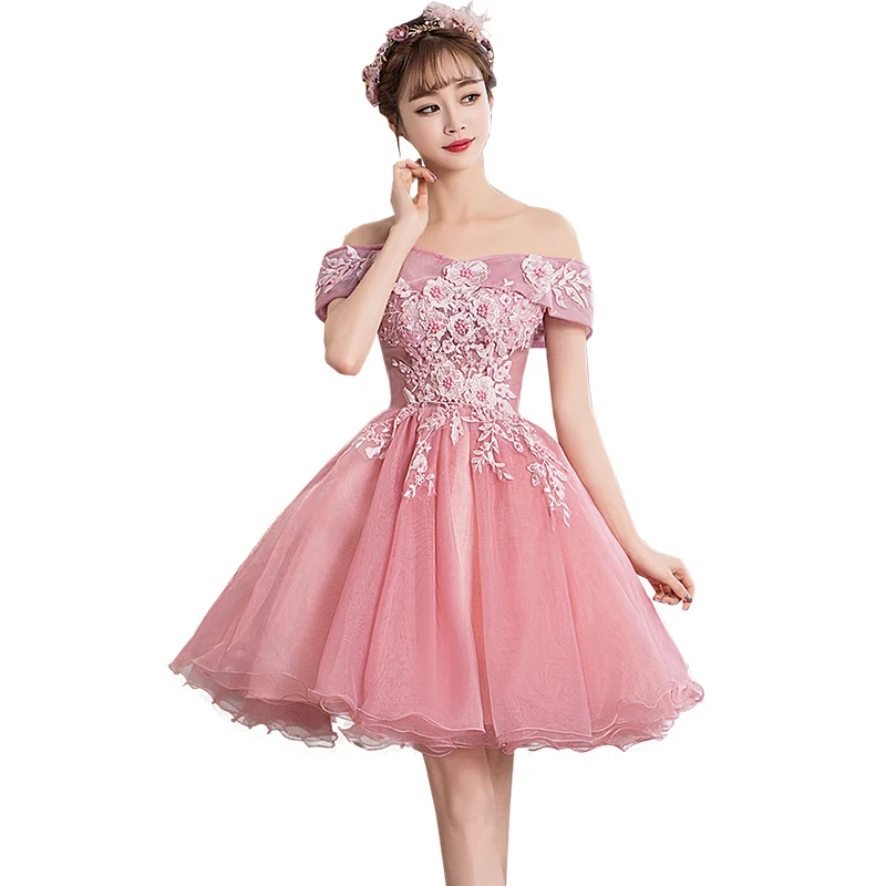 Новое поступление Темно-Розовое Бальное платье принцессы для девочек и подружек