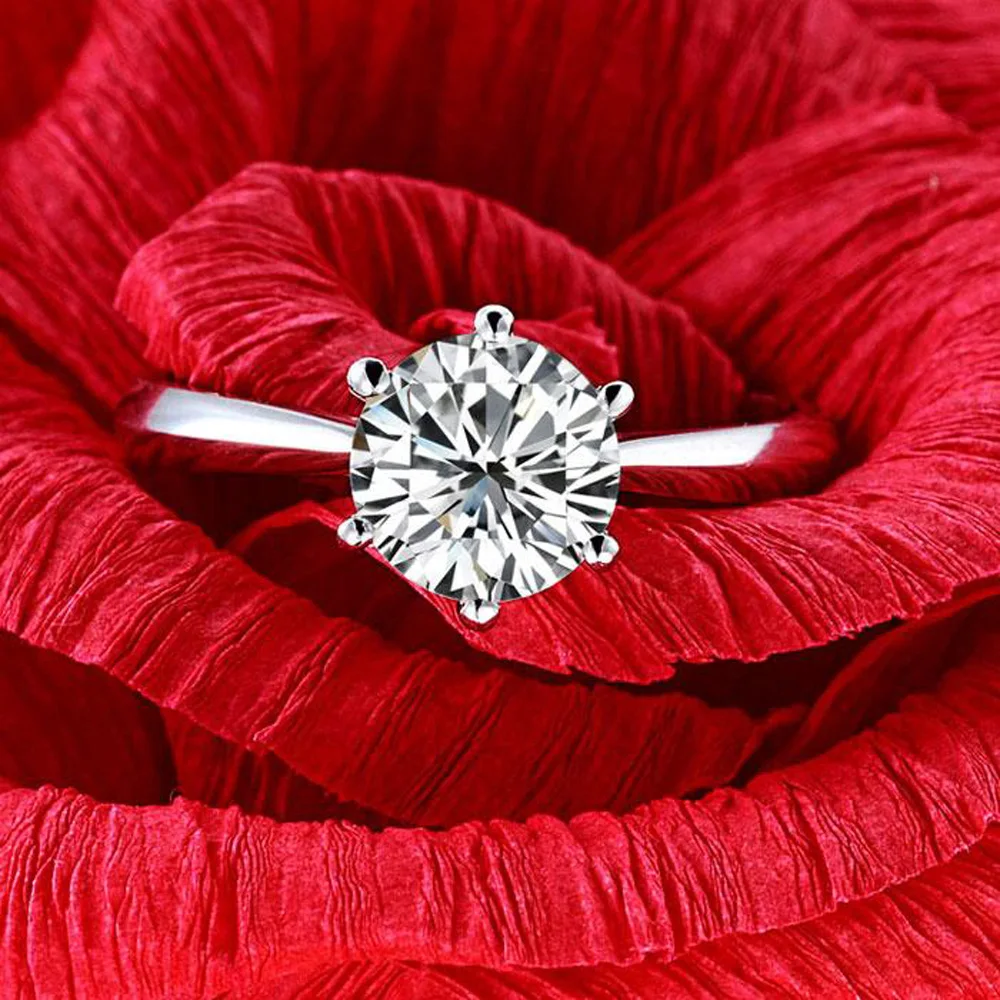 RINYIN свободный драгоценный камень 2.0ct бриллиант белый D Цвет VVS1 отличный крой 3EX