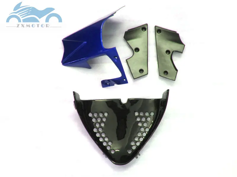 Высокое качество обтекатели комплект для SUZUKI GSXR750 GSR600 1996 1998 2000 SRAD мотоцикл Полный Обтекатель Набор GSXR 600 96-00 Синий Пламя