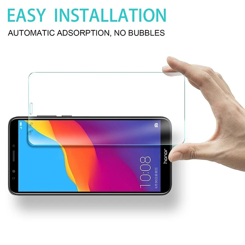 2 шт. закаленное стекло для HUAWEI Honor 7C Pro Enjoy 8 Nova Lite Y7 Prime 2018 5 99 "Защитная пленка