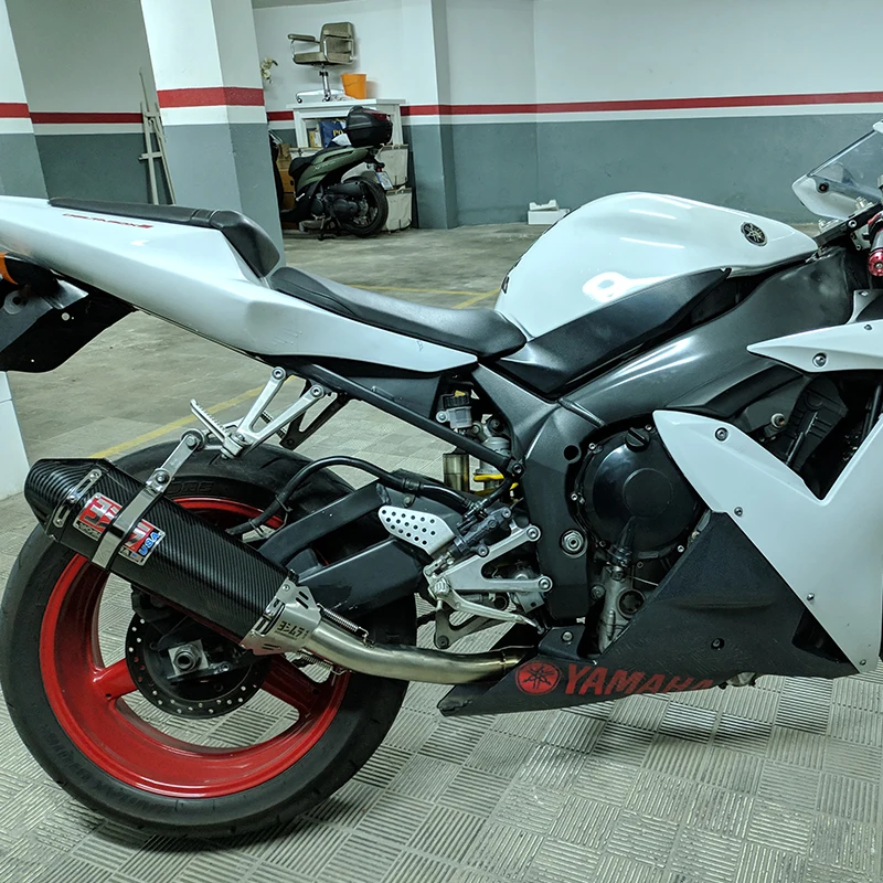 Выхлопной глушитель для мотоцикла Yamaha R1 YZF-R1 1998-2003 Yoshimura съемный дБ среднее