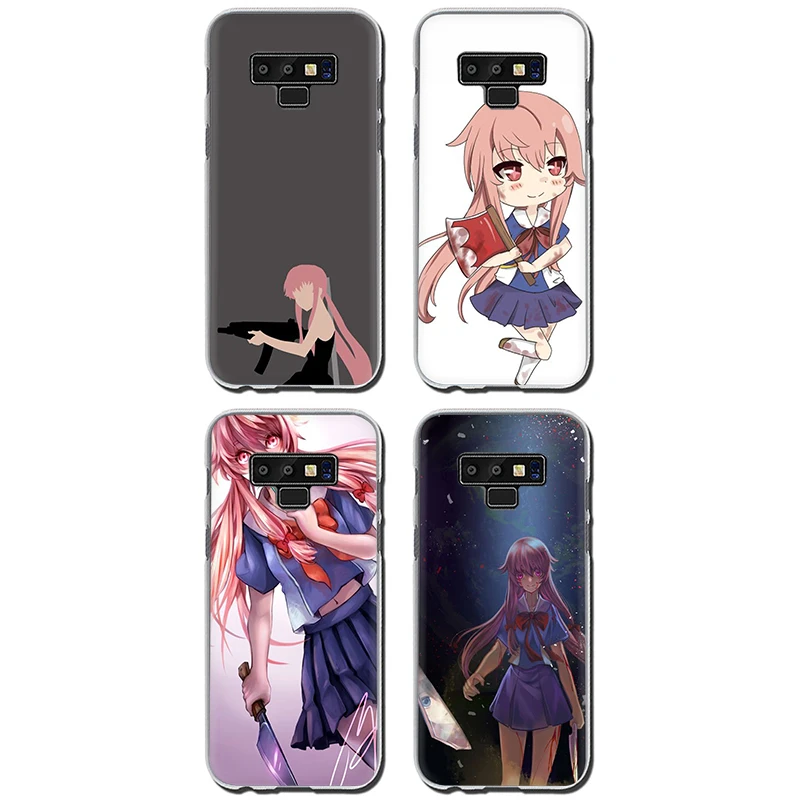 Mirai Nikki дневник будущего с Юно гасай жесткий чехол для телефона для samsung A3 A5 A6 A8 плюс A7 A9 A10 A30 A40 A50 A70
