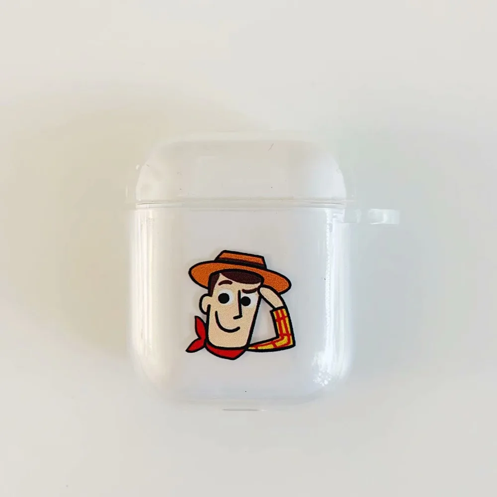 История игрушек мультфильма Базз Лайтер наушники чехол для Apple airpods беспроводной bluetooth гарнитура крышка air pod 2 аксессуары