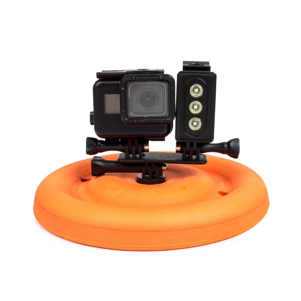 Плавающий плавающий диск для дайвинга водонепроницаемый GO PRO Hero 7 6 5 8 SJCAM SJ4000 SJ5000