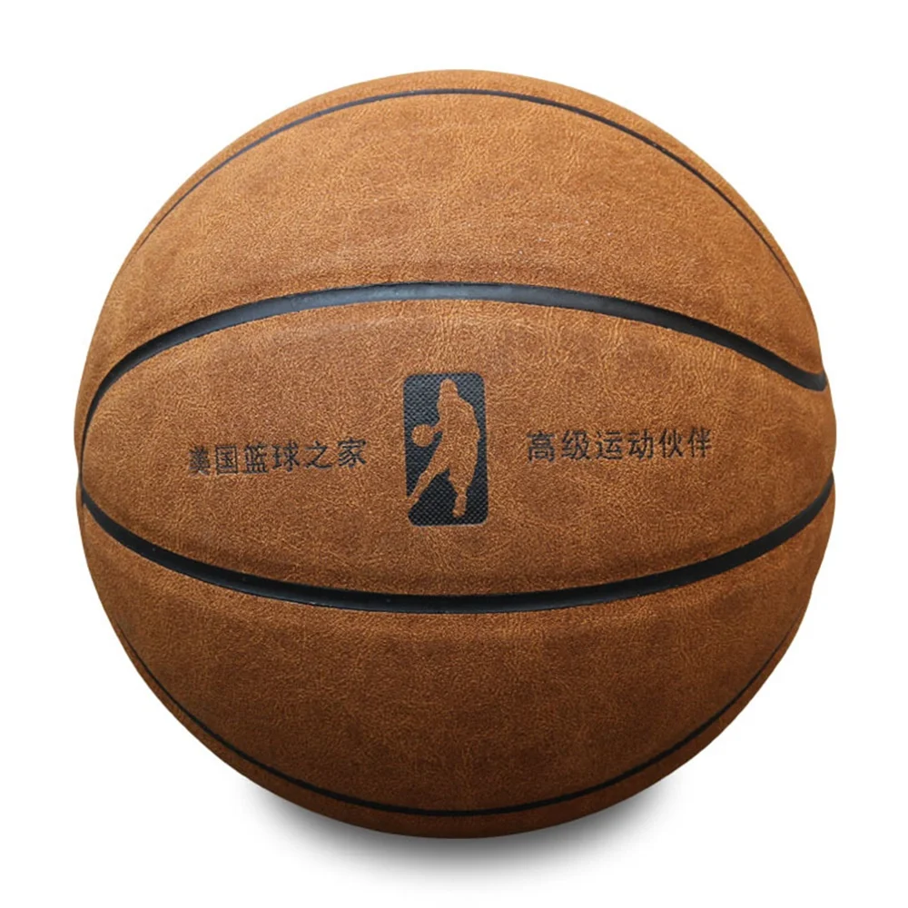 SPORTSHUB Size7 Натуральная кожа в закрытом помещении и на открытом воздухе, анти-скольжения спортивный баскетбольный мяч антифрикционным материалом баскетбол 2-Цвета BGS0001