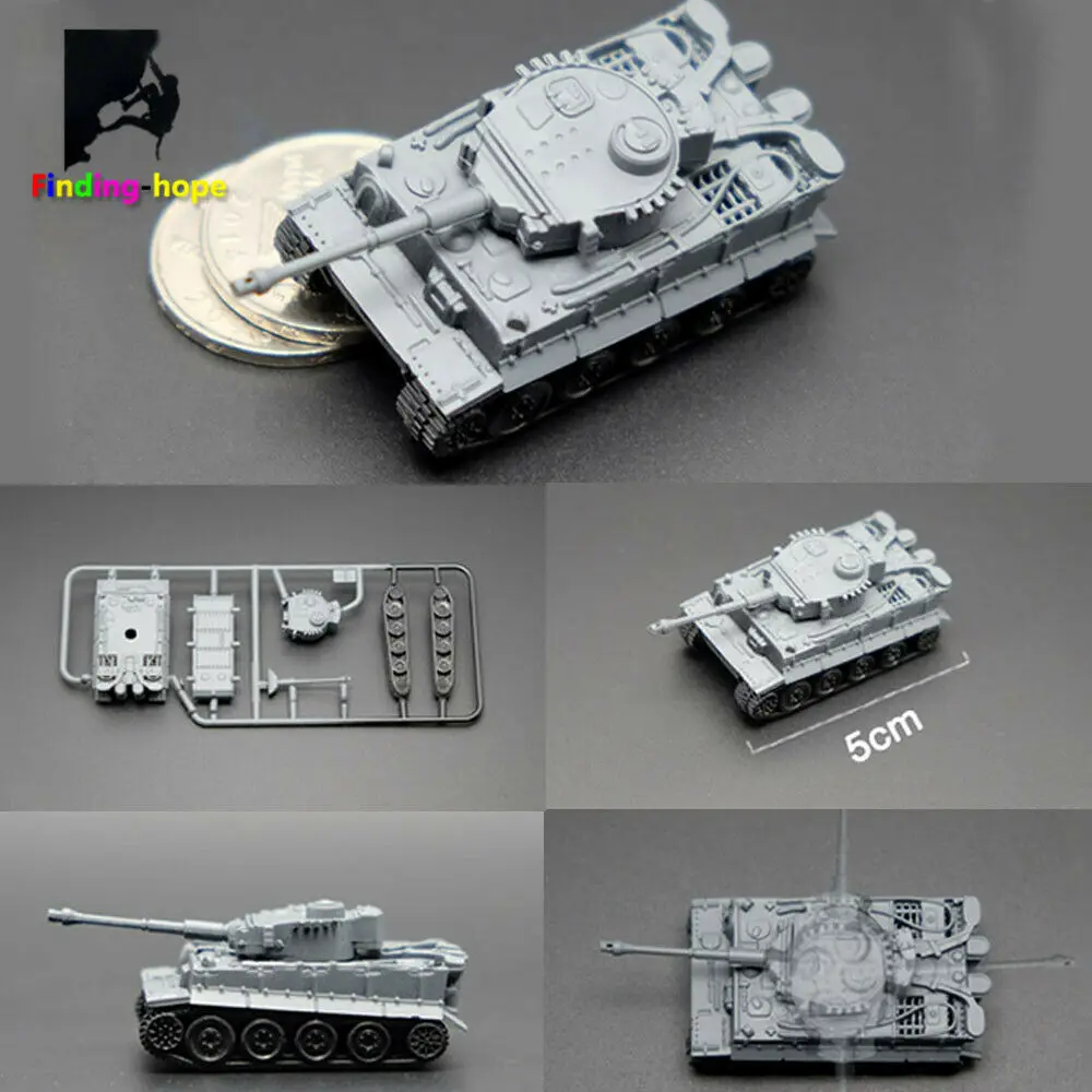 1/144 масштаб 4D сборный Танк модель Panzerkampfwagen T 34/85 AMX 30MAIN Строительные кирпичи