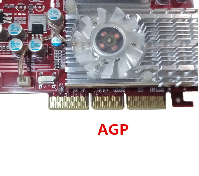 Бесплатная доставка Новый ATI Radeon 9200 256 MB DDR память AGP 4X 8X VGA Видеокарта| |