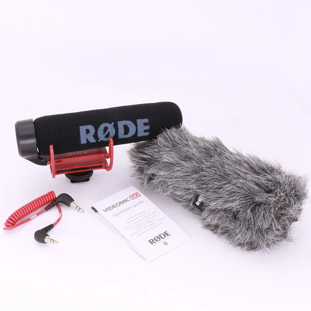 BOYA микрофон для видеозаписи VideoMic GO On Camera проводной конденсаторный камеры и