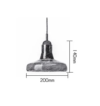 

Modern home decoration A/B/C/D LED dining room smoky gray glass pendent light coffee shop light bar lights free shipping