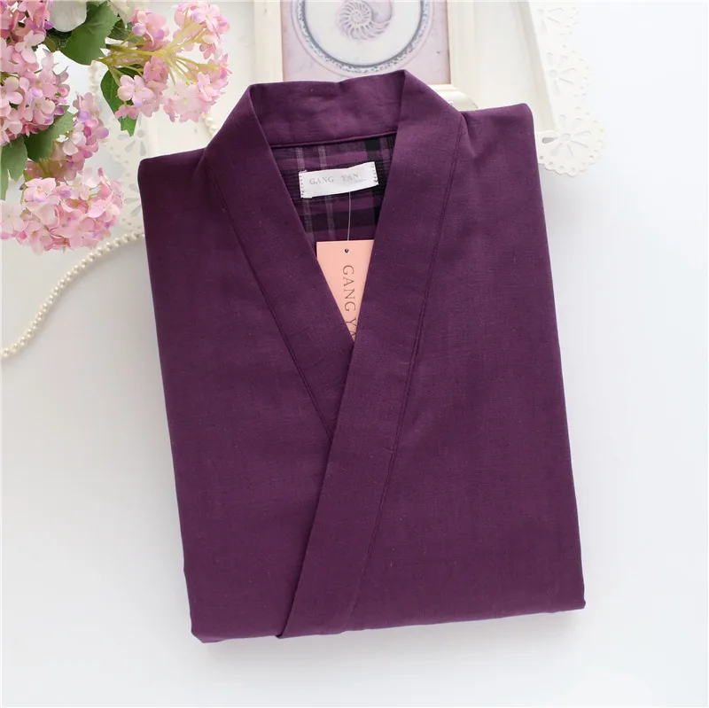 Хлопковое традиционное японское кимоно Yukata, японская Мужская одежда, японские пижамы, Мужская одежда для сна, домашние костюмы