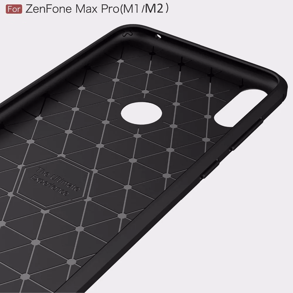 Роскошный чехол для Asus Zenfone Max Pro M1 ZB602KL ZB601KL, чехол с мягким бампером, карбоновый Чехол Для Zenfone Max Pro M2 ZB631KL