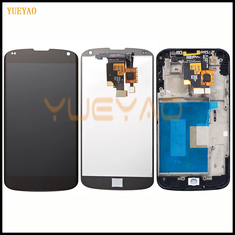 ЖК 4 7 ''дисплей для LG Optimus Google Nexus дисплей E960 сенсорный экран Запасные