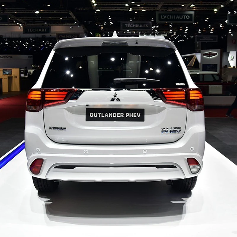 Для Mitsubishi Outlander 2013-2017 спойлер высокое качество АБС пластик Неокрашенный праймер