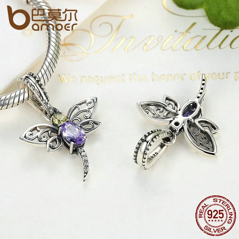 Женский браслет стрекоза из серебра 925 пробы|bracelet h|bracelet doublebracelet asian |